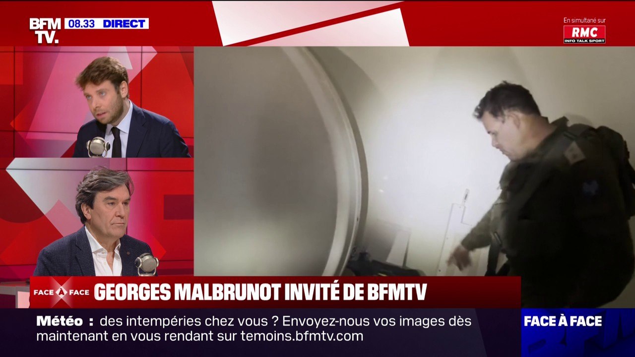 Hôpital Al-Shifa: "Des geôliers n'ont pas pour habitude de concentrer en un seul lieu 240 otages", selon Georges Malbrunot, spécialiste du Proche-Orient