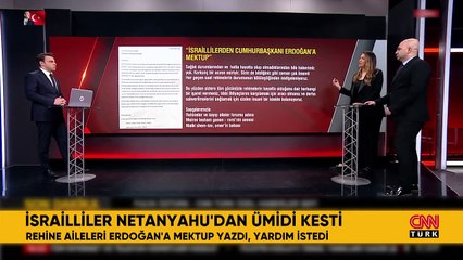 İsrailli rehinelerin aileleri Cumhurbaşkanı Erdoğan'a mektup yazdı