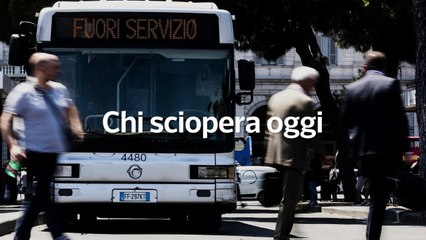 Sciopero, bus e metro fermi dalle 9 alle 13