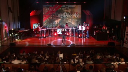 LIVE - Marina Kaye interprète "Heavenbound" dans Le Double Expresso RTL2 (17/11/23)