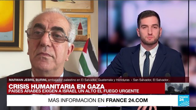 Marwan Jebril Burini: Esto no es una guerra contra Hamás, es un genocidio contra los palestinos