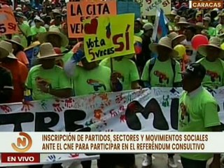 Télécharger la video: Representantes de las personas con discapacidad entregan su adhesión al CNE en defensa del Esequibo