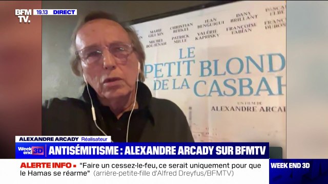 Marche contre l'antisémitisme: C'est à l'honneur de tous les citoyens d'être présents , affirme le réalisateur Alexandre Arcady