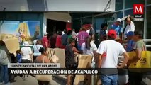 Continúa la ayuda humanitaria a los damnificados de Guerrero tras paso de 'Otis'