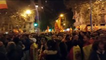 Nueva noche de protestas en la calle Ferraz