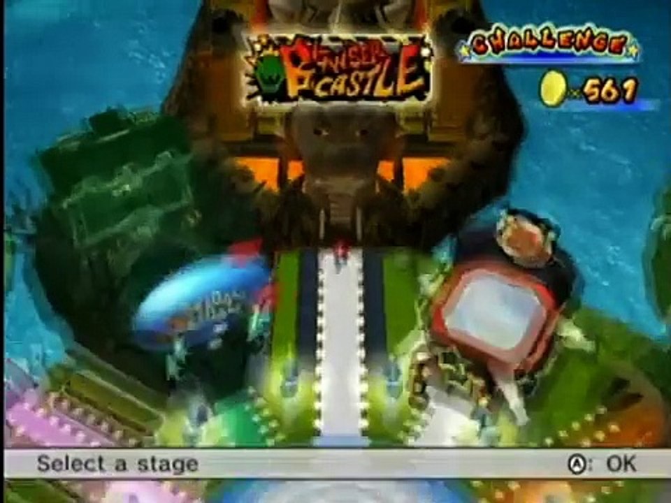 Mario Super Sluggers 100% Walkthrough Part 30 - Bowser Pinball