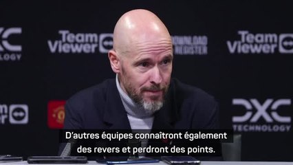 12e j. - Ten Hag insiste sur le bon début de saison de Manchester United