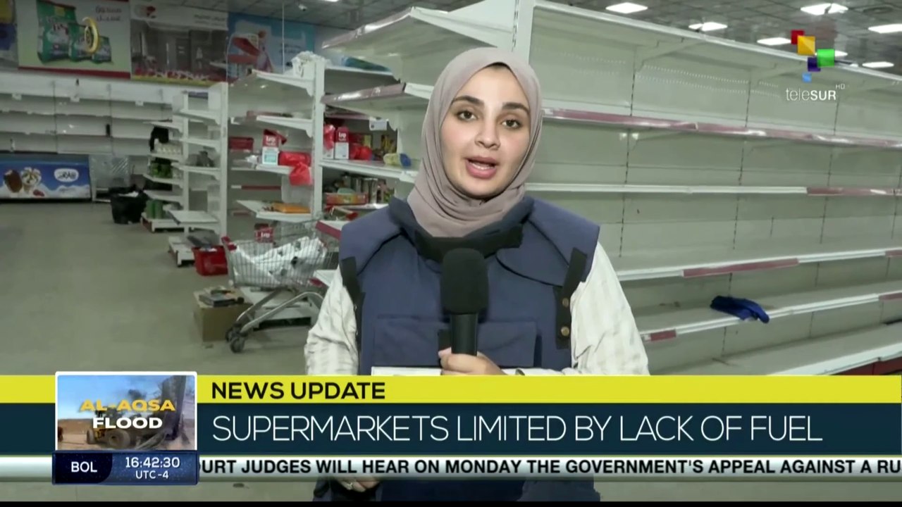 Palestine: Supermarkets on Gaza Strip limited b...