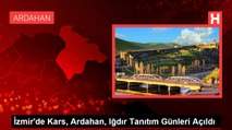 İzmir'de Kars, Ardahan, Iğdır Tanıtım Günleri Açıldı