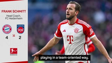 Download Video: Kane leaves opponents in awe following Bayern win