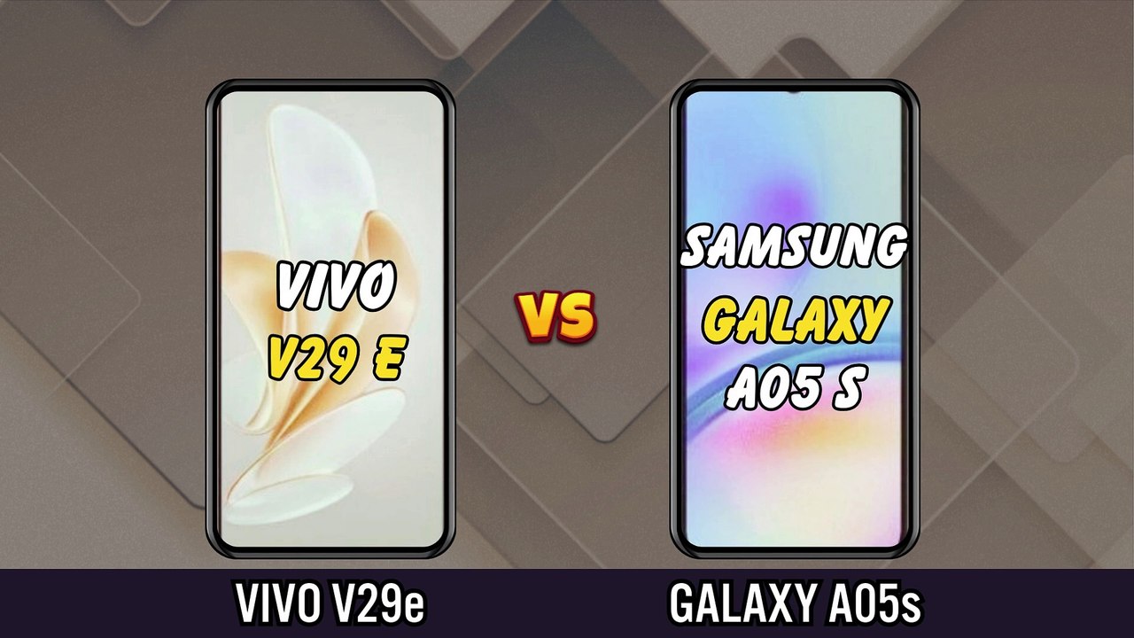 Vivo V29e vs Samsung Galaxy A05s