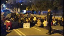 Acampada frente al Congreso de los diputados