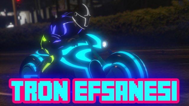 Gta 5 - Tron Efsanesi Yarışı /w Youtubers