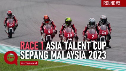 5️⃣ Race 1 IATC Sepang Malaysia 2023: Veda Ega Pratama Jatuh, Amon Odaki Podium 1