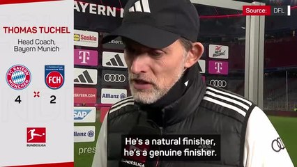 Video herunterladen: Tuchel lauds 'real goalscorer' Kane as Bayern star breaks Bundesliga record