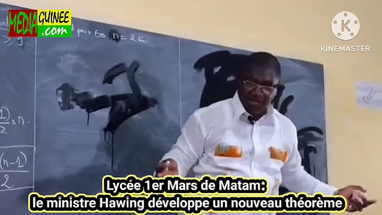 Lycée 1er Mars de Matam: le ministre Hawing développe un nouveau théorème