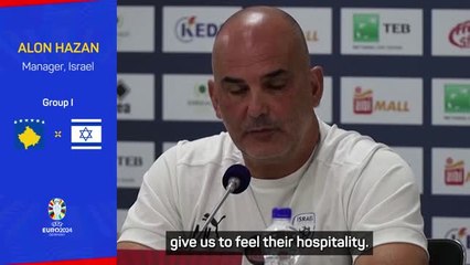 'We are not afraid' - Israel prepare for Euro qualifier match