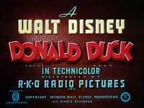 Cartoon Classics Donald Duck Donald's Garden