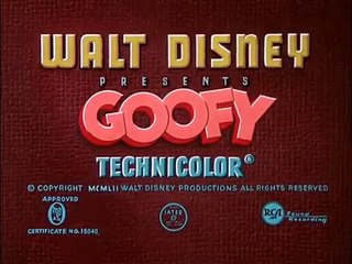 Goofy - How to be a Detective