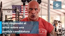 ¿Dwayne Johnson, “La Roca”, competirá por ser presidente de Estados Unidos?