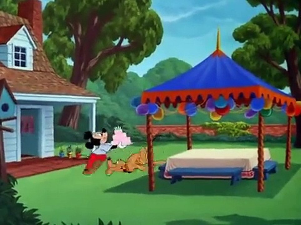 Mickey Mouse, Pluto   Pluto's Party