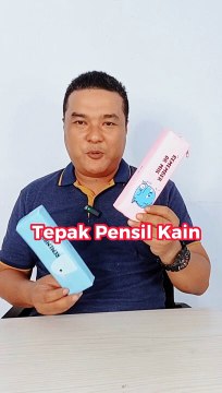 Mainan tepak pensil anak - mainan tempat pensil kain - tepak pensil viral #toysforkids