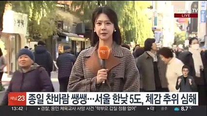 [날씨] 맑지만 때이른 추위…제주·일부 호남 '비'