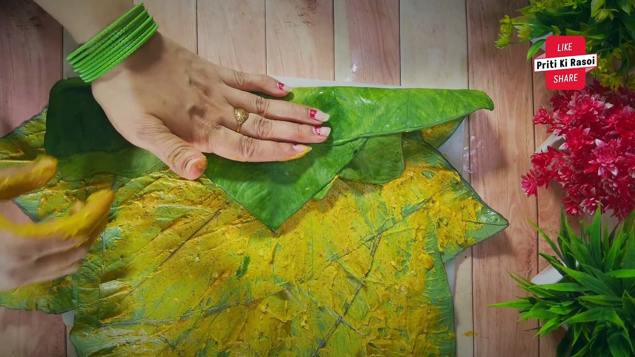 अरबी के पत्ते की सब्जी एक बार ऐसा बनाएंगे तो आपको मिलेगी तारीफ़े ही तारीफ़े | Arbi Ke Patte Ki Sabji