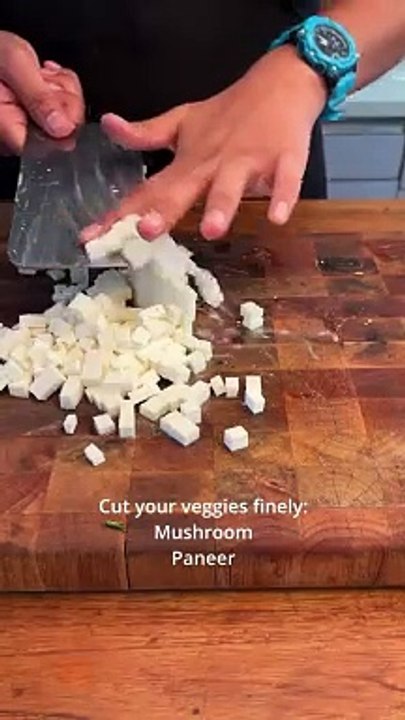 PANEER MUSHROOM MOMOS RECIPE