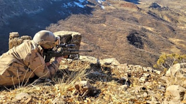Teröristlere ait 42 mağara, sığınak ve depo imha edildi