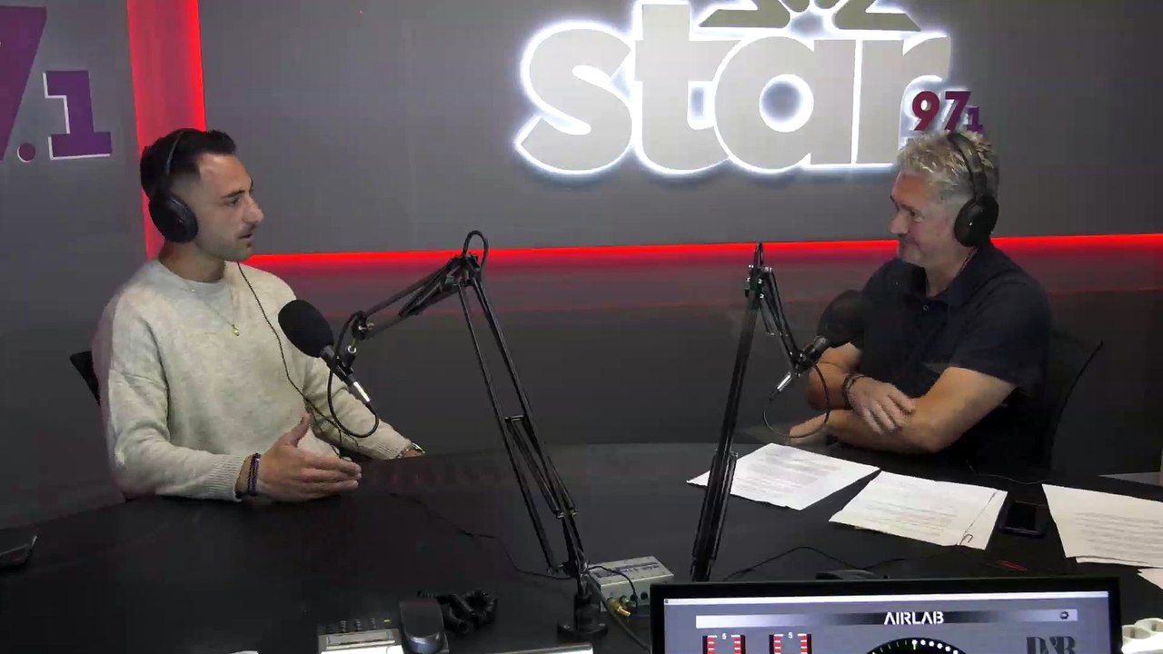 Ο Ποδοσφαιριστής του ΠΑΣ Λαμία, Σωτήρης Τσιλούλης στον StarFM