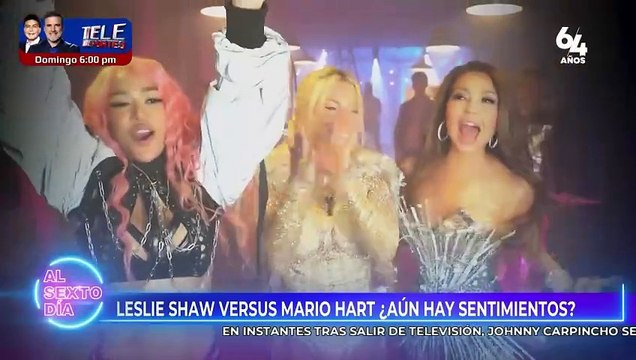 Nueva guerra en Chollywood: Leslie Shaw y Mario Hart después del amor, el odio