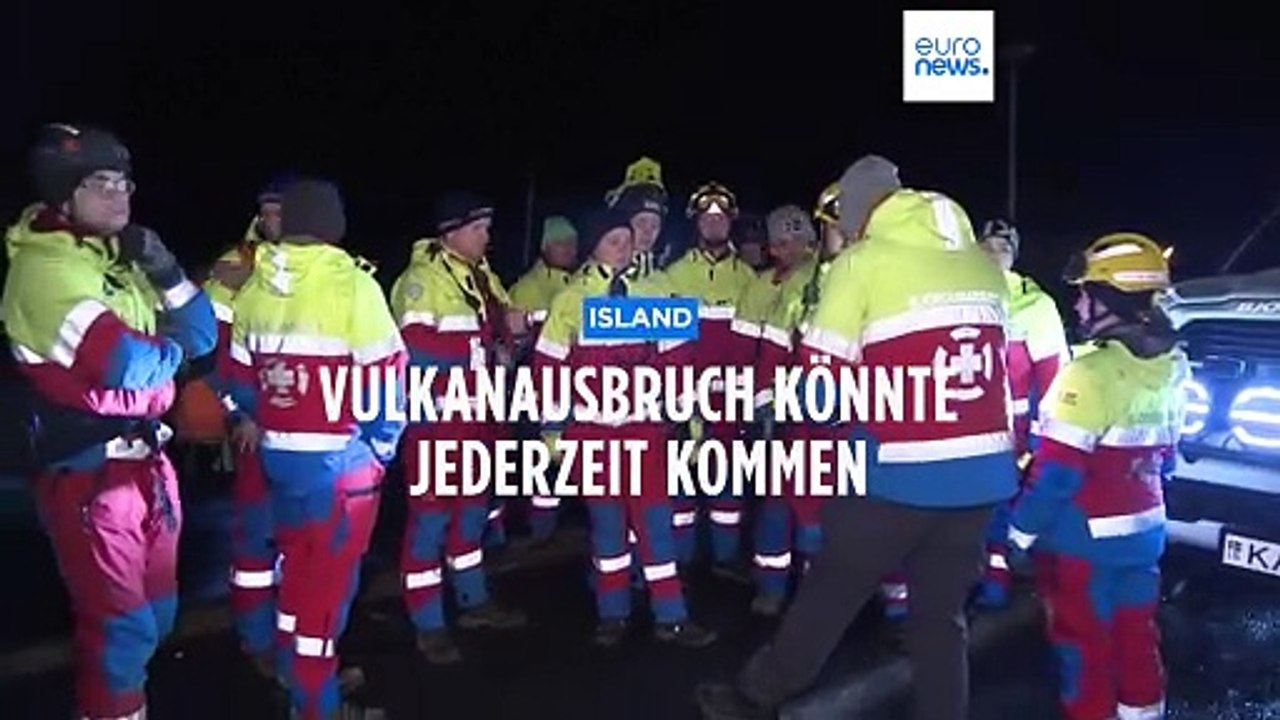 Island: Magmatunnel unter Grindavik immer länger - wann kommt der Ausbruch?