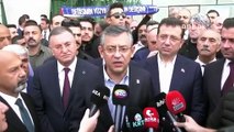 CHP Genel Başkanı Özgür Özel Hatay'da: Birilerinin rant projelerine izin vermeyeceğiz