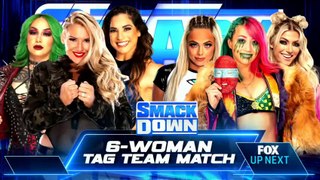 6 Woman Tag Team Match 1 of 2