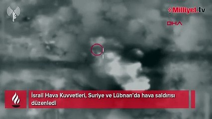 İsrail, Suriye ve Lübnan'ı vurdu