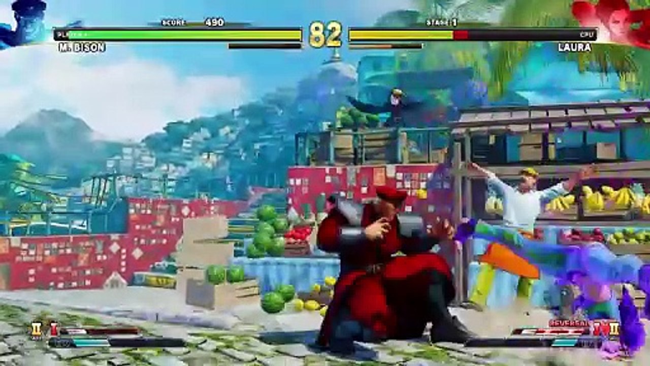 Street Fighter V Story & Arcade {SF4, SF5} - M. Bison P2 (Jap. Ver)