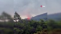 Marmaris'te Yıldırım Kaynaklı Orman Yangını Kontrol Altına Alındı