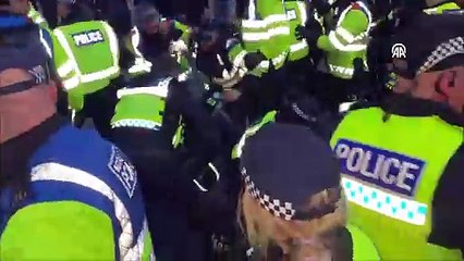 Londra'da iki Filistin eylemi: 126 gözaltı