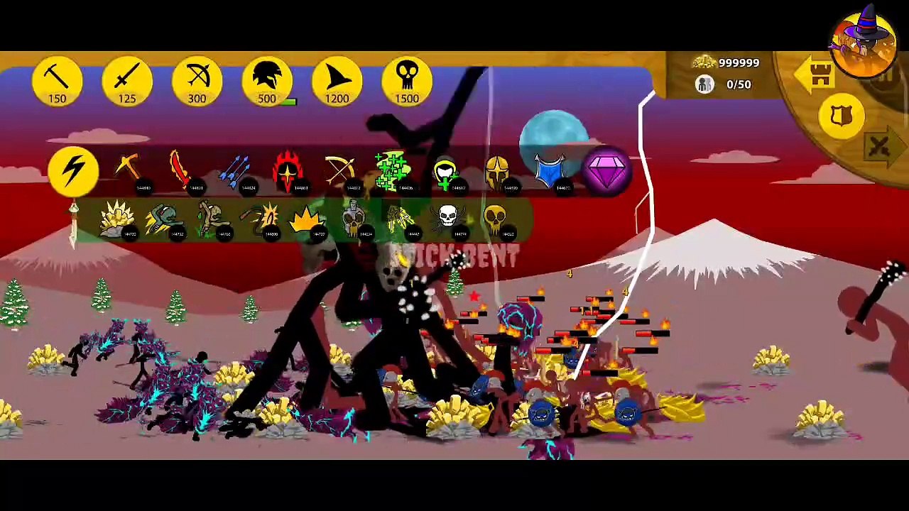 CHEST UNLOCKED LIMITED ALL ARMY VAMPIRIC MAX UPGRADE POWER - STICK WAR LEGACY | STICK BENT