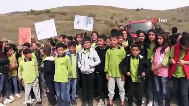Siirt'te binlerce fidan toprakla buluşturuldu