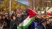 شاهد: أزيد من 20 ألفا يشاركون في تظاهرة مؤيدة للفلسطينيين في بروكسل