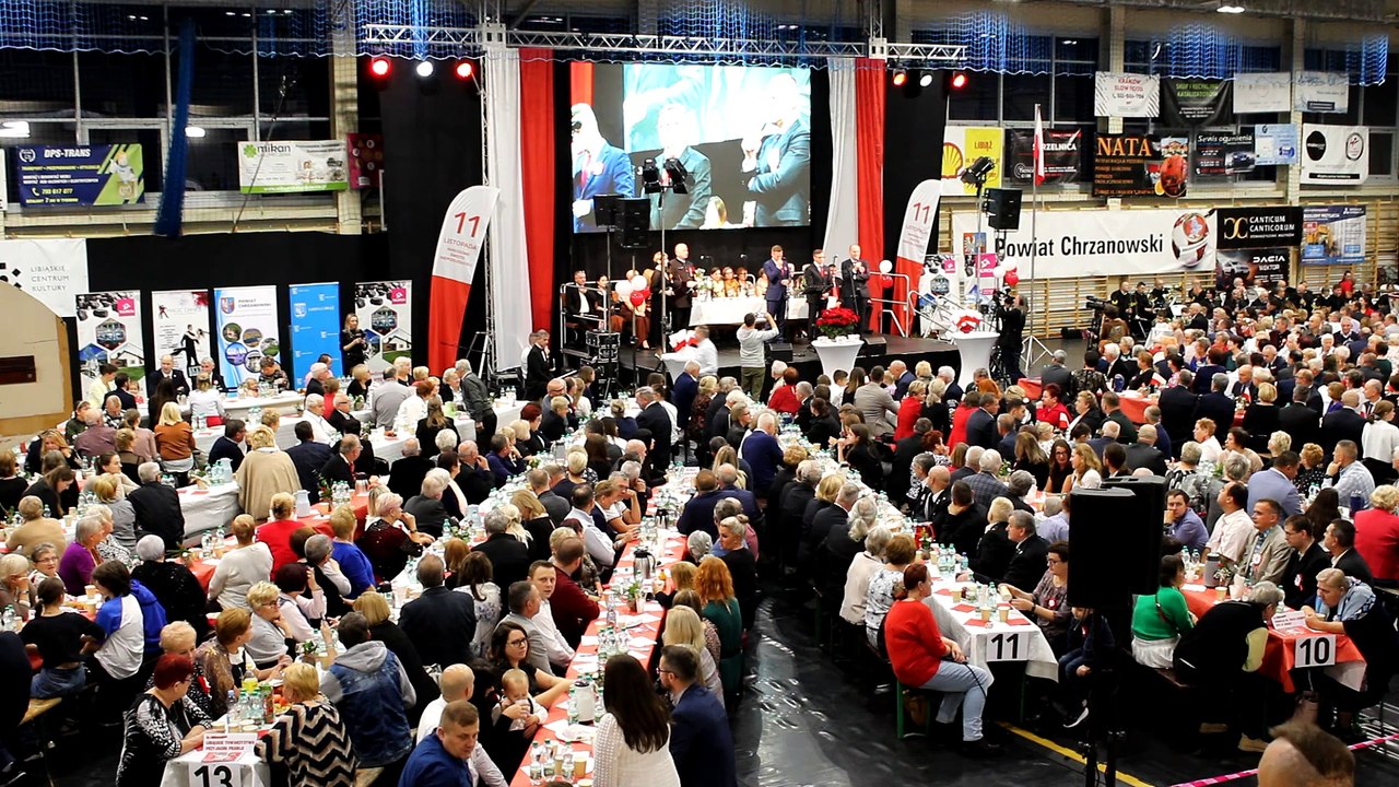 Libiąż - patriotyczna biesiada z okazji 11 listopada