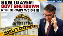 Republicans Introduce ‘Two-step Package’ to Avert the Government Shutdown| OneIndia News