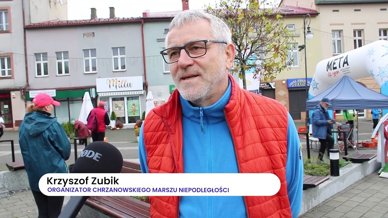 Chrzanów - nordic walking marsz niepodległości