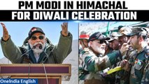 Prime Minister Narendra Modi in Himachal Pradesh’s Lepcha for the Diwali Celebration | Oneindia News