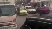 Trafikte tartıştığı sürücüye böyle saldırdı
