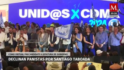 PAN anuncia a Santiago Taboada como precandidato en la CdMx