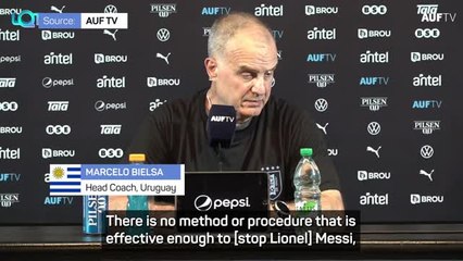 'There is no formula to stop Messi' - Bielsa