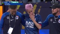 Rapinoe injured in cruel football farewell